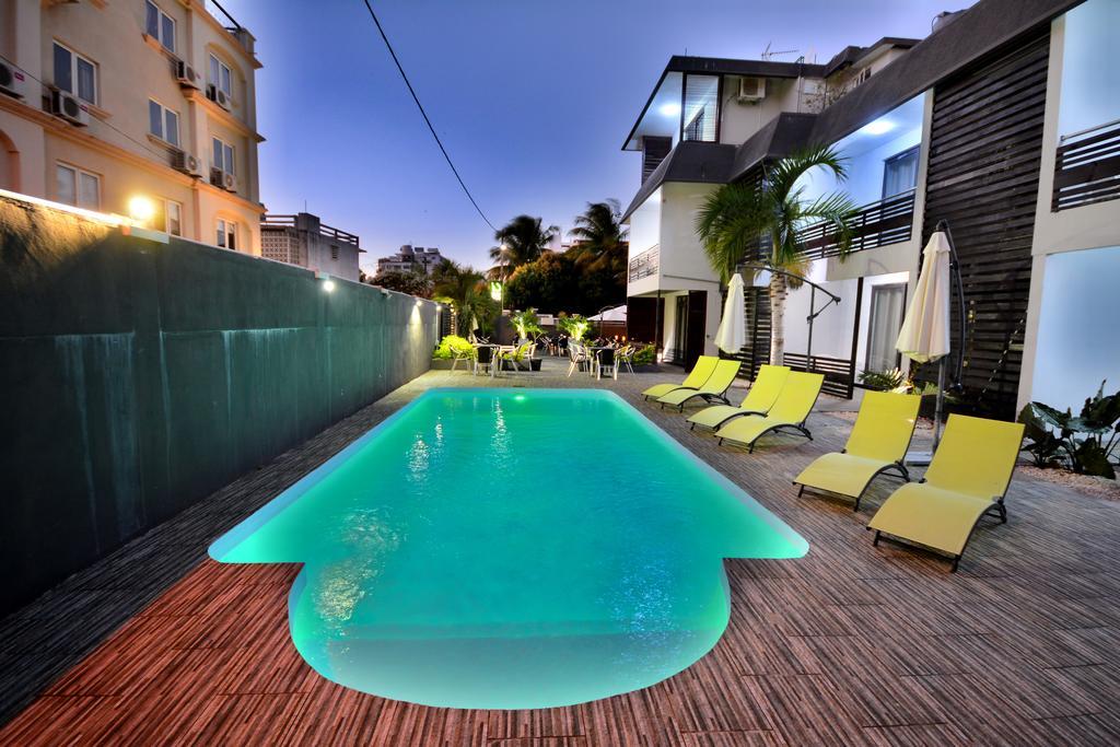 West Palm Inn Flic en Flac Ruang foto
